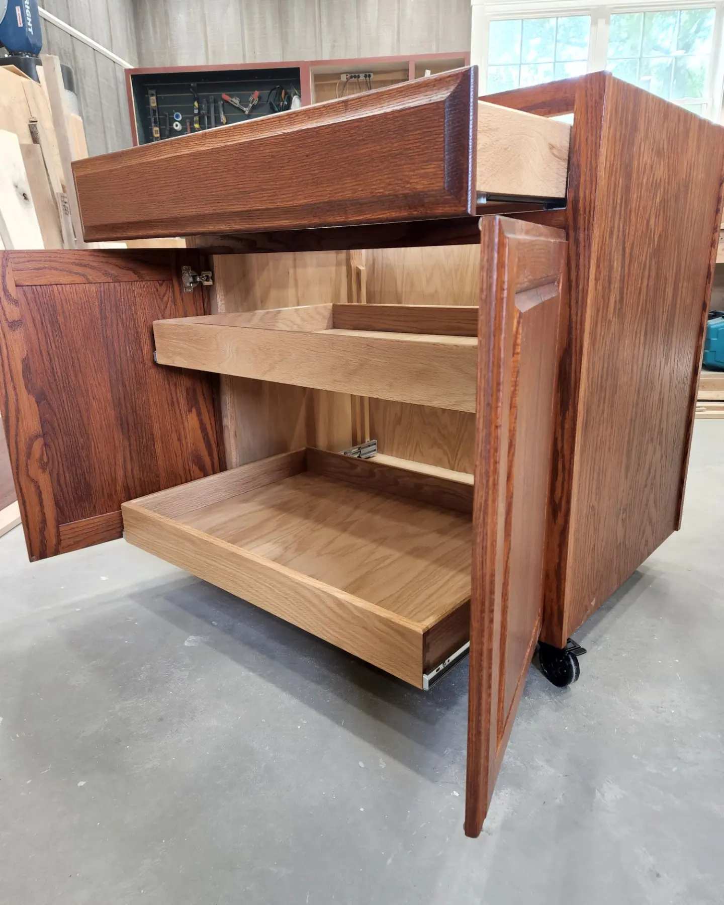 Custom woodwork project